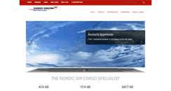 Desktop Screenshot of cargocenter.se